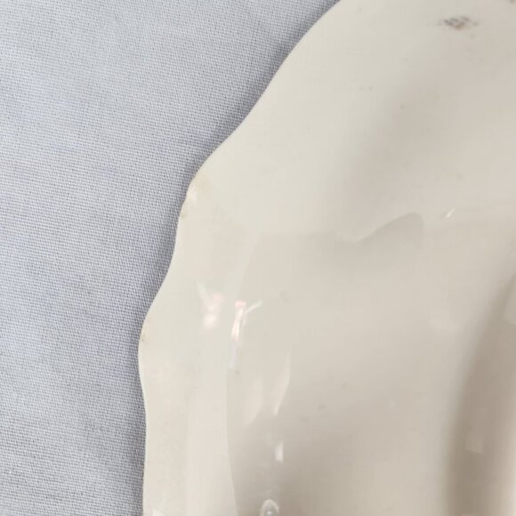 Set of 4 Vintage Homer Laughlin Virginia Rose Woodland Gold Cups and Saucers USA - Picture 8 of 15